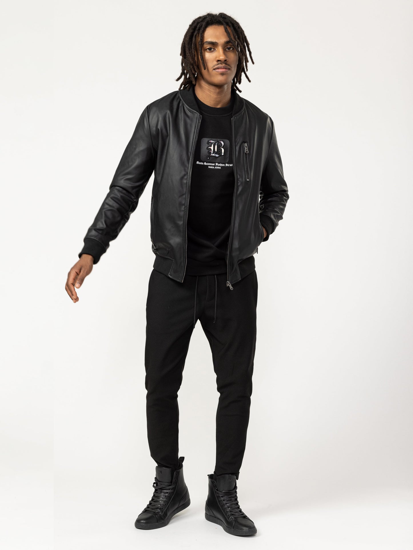 LEATHER COAT
