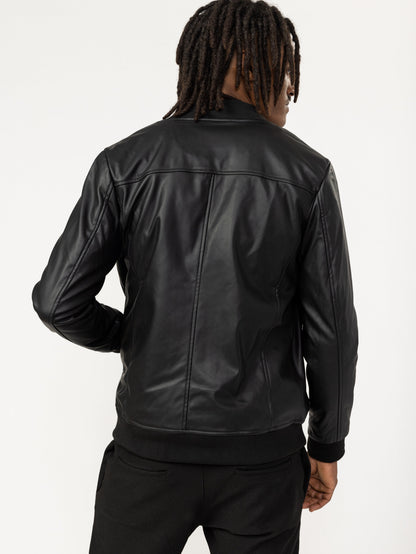 LEATHER COAT