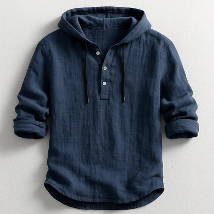 OLIVIA SUR™ | Camisa elegante con capucha