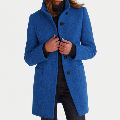 CRISTINA™  | Chaqueta de mujer con cuello alto