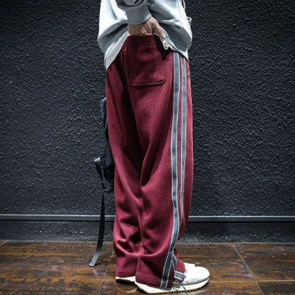 Carlos | Pantalones anchos de rayas